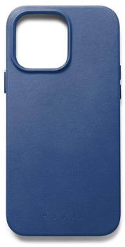 mujjo Leather Case with MagSafe (iPhone 14 Pro Max) Blau