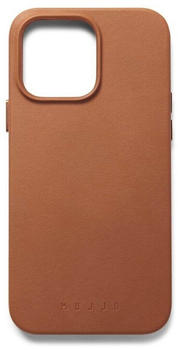 mujjo Leather Case with MagSafe (iPhone 14 Pro Max) Braun
