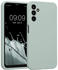 kwmobile Handyhülle kompatibel mit Samsung Galaxy A14 5G Hülle - gummierte Handy Case aus Silikon in Cool Mint