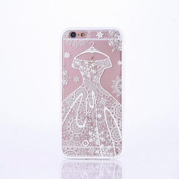 König Design Handy Hülle Mandala für Samsung Galaxy S7 Edge Design Case Schutzhülle Motiv Kleid Cover Tasche Bumper Weiß