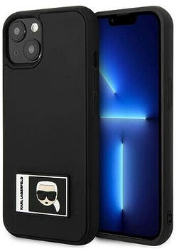 Karl Lagerfeld KLHCP13S3DKPK iPhone 13 mini 5,4 "black / black hardcase Ikonik Patch (iPhone 13 mini)