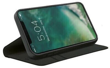 XQISIT Eco Wallet Selection Anti Bac (iPhone 12 Mini) Schwarz