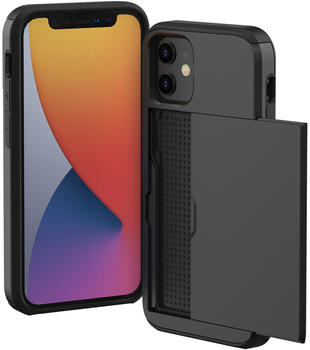 iMoshion SH00055289 Apple iPhone 12 Mini Hülle - Kunststoff - iMoshion Hard Case/Backcover - Handyhülle Schwarz