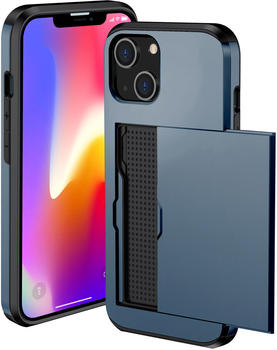 iMoshion SH00058084 Apple iPhone 14 Hülle - Kunststoff - iMoshion Backcover/Hard Case - Handyhülle Dunkelblau