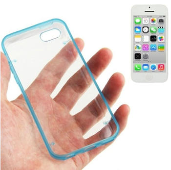 König Design Schutzhülle Hard Case für Handy Apple iPhone 5C Blau