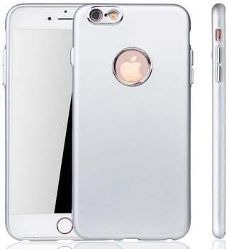 König Design Apple iPhone 6 / 6s Plus Hülle - Handyhülle für Apple iPhone 6 / 6s Plus - Handy Case in Silber
