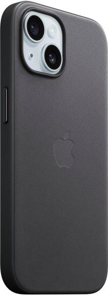 Apple Feingewebe Case mit MagSafe (iPhone 15) Schwarz