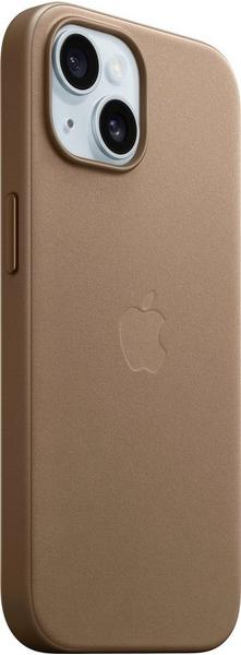 Apple Feingewebe Case mit MagSafe (iPhone 15) Taupe