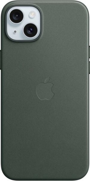 Apple Feingewebe Case mit MagSafe (iPhone 15 Plus) Immergrün