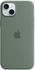Apple Silikon Case mit MagSafe (iPhone 15 Plus) Zypresse