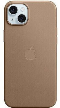Apple Feingewebe Case mit MagSafe (iPhone 15 Plus) Taupe