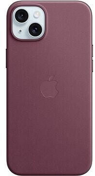 Apple Feingewebe Case mit MagSafe (iPhone 15 Plus) Mulberry