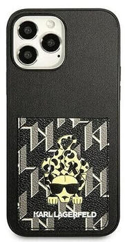 Karl Lagerfeld KLHCP13XCANCNK iPhone 13 Pro Max 6,7" hardcase czarny/black Karlimals Cardslot (iPhone 13 Pro Max)