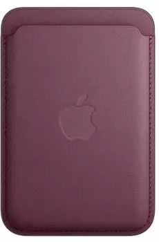 Apple iPhone Feingewebe Wallet mit MagSafe Mulberry