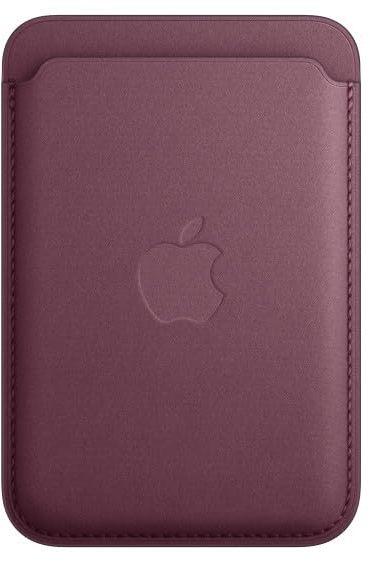 Apple iPhone Feingewebe Wallet mit MagSafe Mulberry
