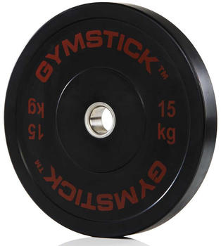 Gymstick Bumper Plat 15kg Unit Schwarz 15 kg (16907415)