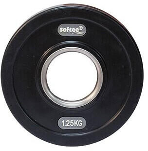 Softee Olympic Disc 1.25kg Schwarz 1.25 kg (90025465)