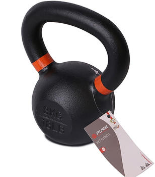 Pure2Improve Kettlebell Iron Cast 8kg Schwarz 8 kg (P2I810090)
