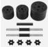 Songmics Hantel-Set, 2-in-1-Kurzhantel, 2x10/15 kg