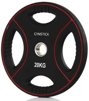 Gymstick Pro Pu Weight Plate 20kg Unit Schwarz 20 kg (16909334)