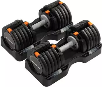 NordicTrack Dumbbell Set with adjustable weights