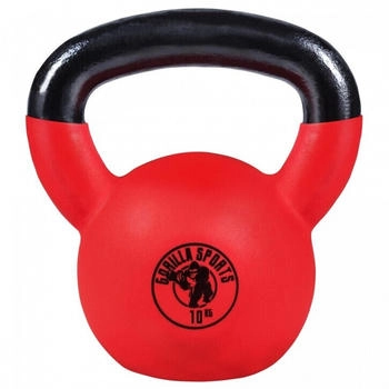 Gorilla Sports Kettlebell vinyl 10 kg