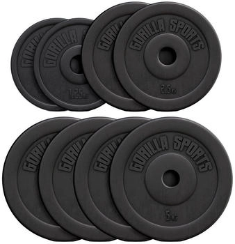 Gorilla Sports Hantelscheiben-Set (100547)