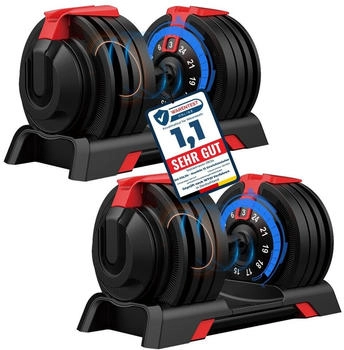 DH Fitlife verstellbare Hanteln 2x24kg