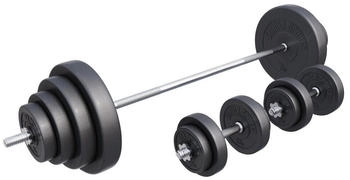 Gorilla Sports Langhantel Set 100KG
