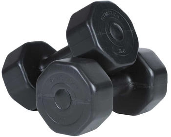 Gymstick Vinyl Dumbbells 2 X 4kg Schwarz 4 kg (62513790)
