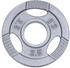 Gorilla Sports Hantelscheibe 50 mm Gusseisen Gripper (100990)