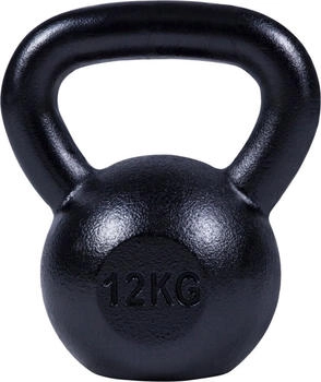 Gorilla Sports Kettlebell Cast Iron black