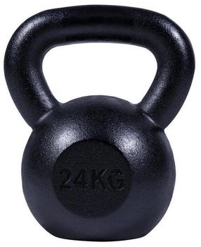 Gorilla Sports Kettlebell Cast Iron black 24kg