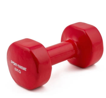 Sport-Thieme Vinyl 6kg Dark Red