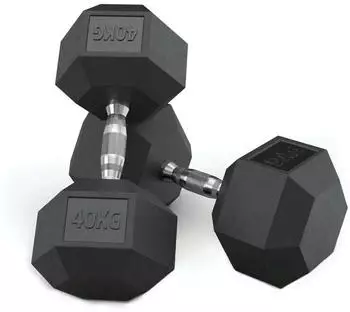 Atletica Hexagon Hantel Set 40 kg (54391359)