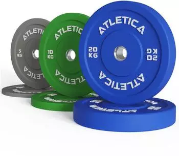 Atletica Color Bumper Plates Set 70 kg (54397726)