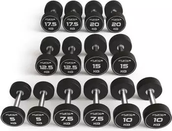 Atletica Polyurethan Rundhantel Set 5 kg (54396224)