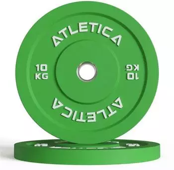 Atletica Color Bumper Plates 2 x 10kg (54395432)