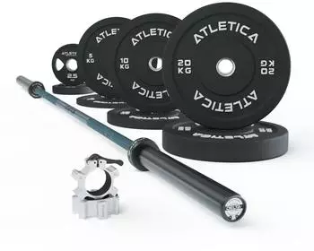Atletica Langhantel Set Delta HighRep Dark Blue 75 kg (46350835)