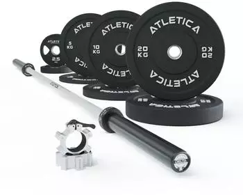 Atletica Langhantel Set Delta HighRep White 75 kg (46350811)