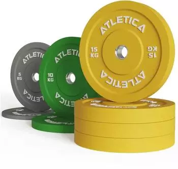 Atletica Color Bumper Plates Set 90 kg (54397733)