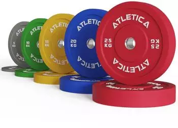 Atletica Color Bumper Plates Set 150 kg (54397757)
