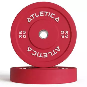 Atletica Color Bumper Plates 2 x 25kg (54395944)
