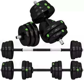 Sport Now Kurzhantel 2-in-1 25 kg (A91-318V02GN) grün