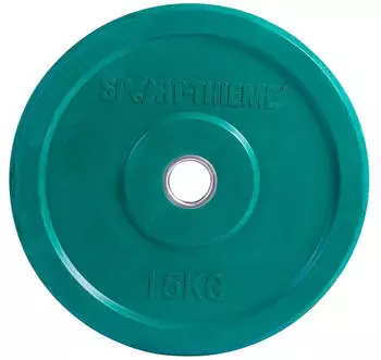 Sport-Thieme Hantelscheiben 15 KG (JPL33C 15 kg) grün