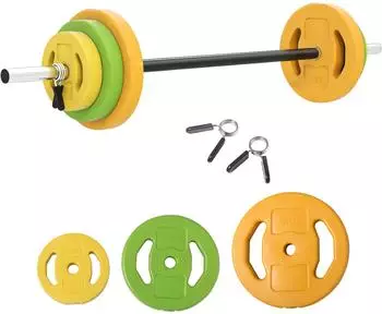 HomCom Kurzhantel-Set 20kg (A91-260V00MX) orange