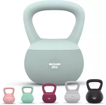 Neolymp Soft Kettlebell 8kg, sky-blue (NEOLYMP_SK210)
