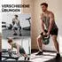 HomCom Kettlebell mit Sand befüllt, 10kg, für Anfänger