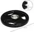 Sport Now Tri-Grip Olympiascheiben 2x5kg, gummiert, schwarz (A91-253V00BK)