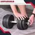HomCom Kurzhantel-Set 30kg, Stahl/PU, schwarz (DEA91-1390441)